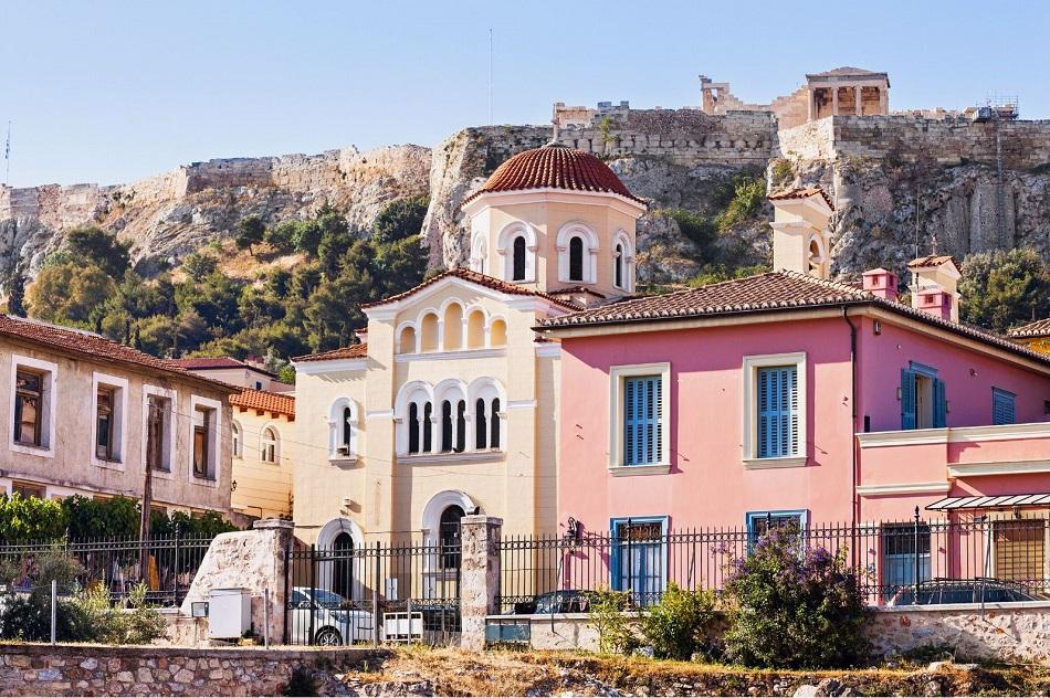 Athens Plaka district