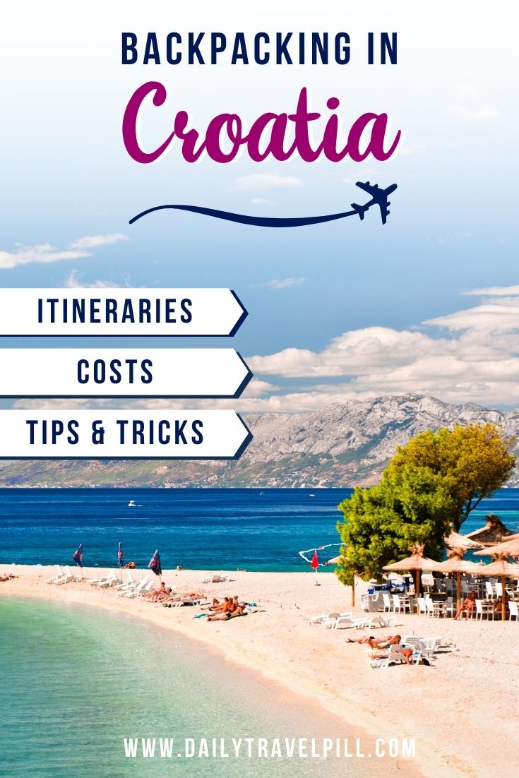 Backpacking in Croatia