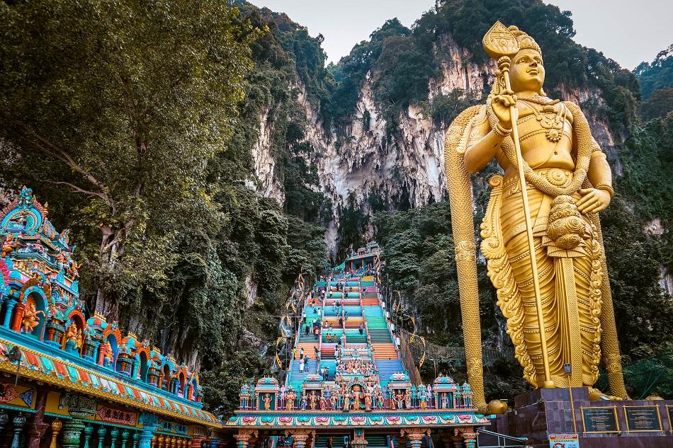 Batu Caves Kuala Lumpur facade