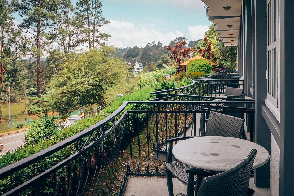 Cameron Highlands Resort room terrace, balcony