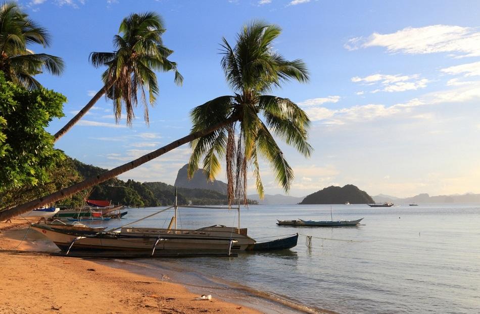 El Nido Corong Corong Beach sunset