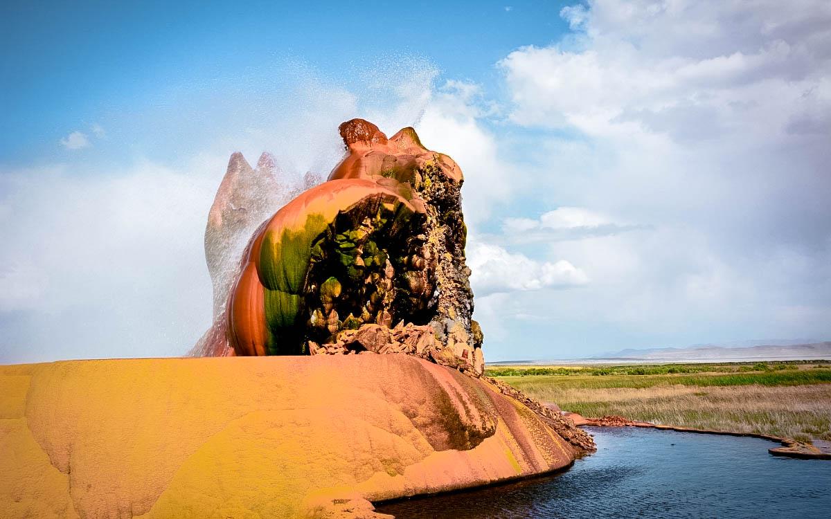 Fly Geyser Nevada