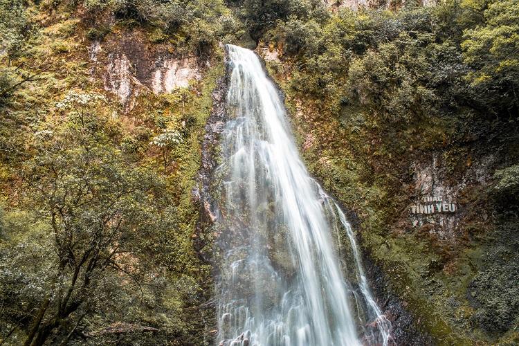 Love Waterfall view in Sapa, Vietnam