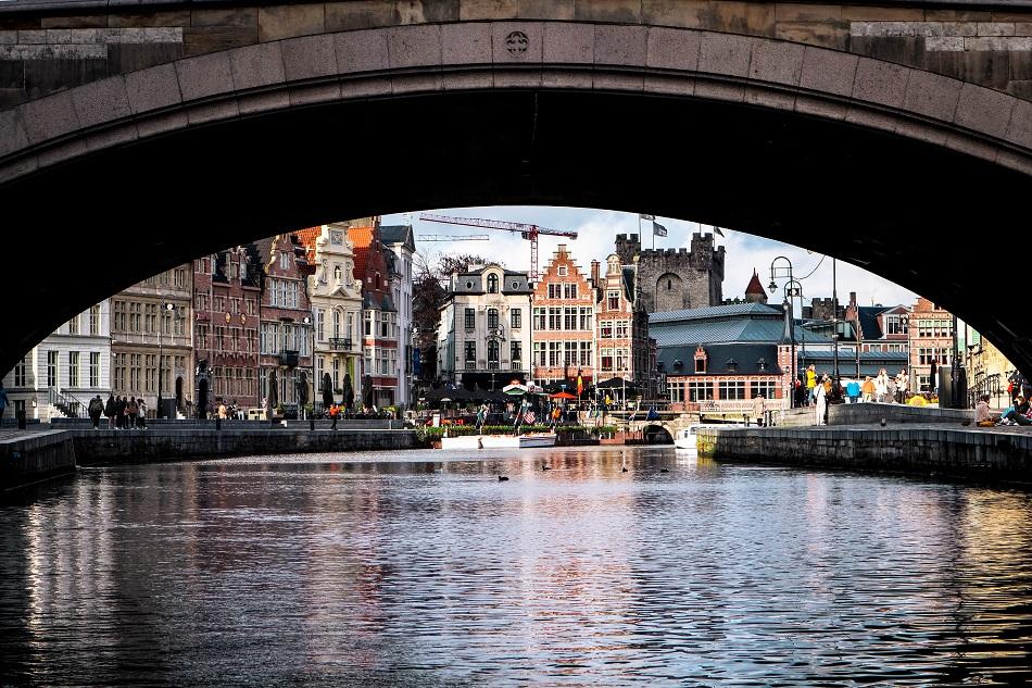 Ghent boat tour views