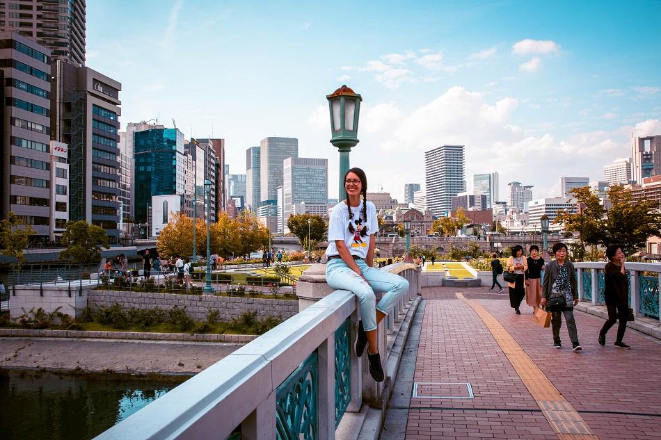 Osaka skyscrapers