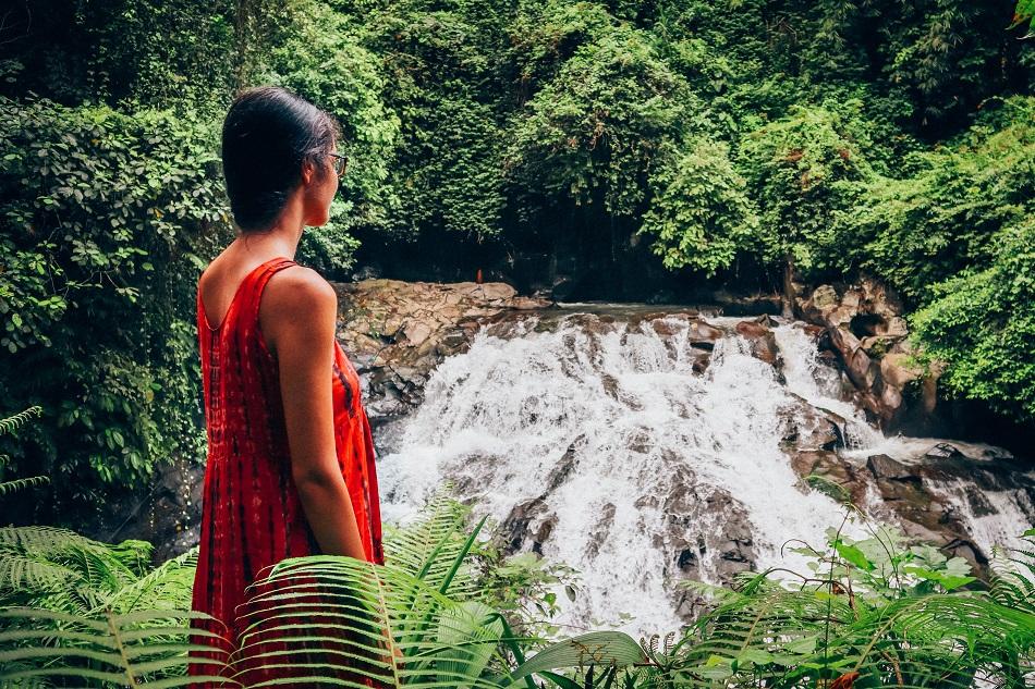 Goa Rang Reng Waterfall Bali