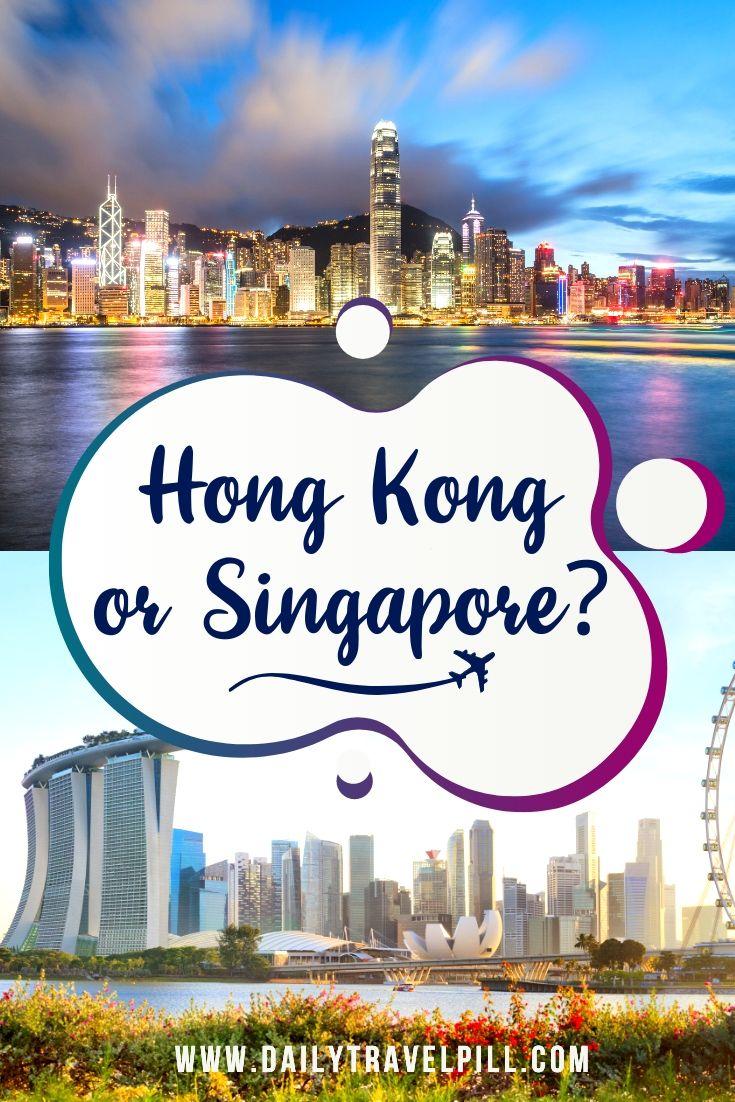 Singapore vs Hong Kong - which one to choose?