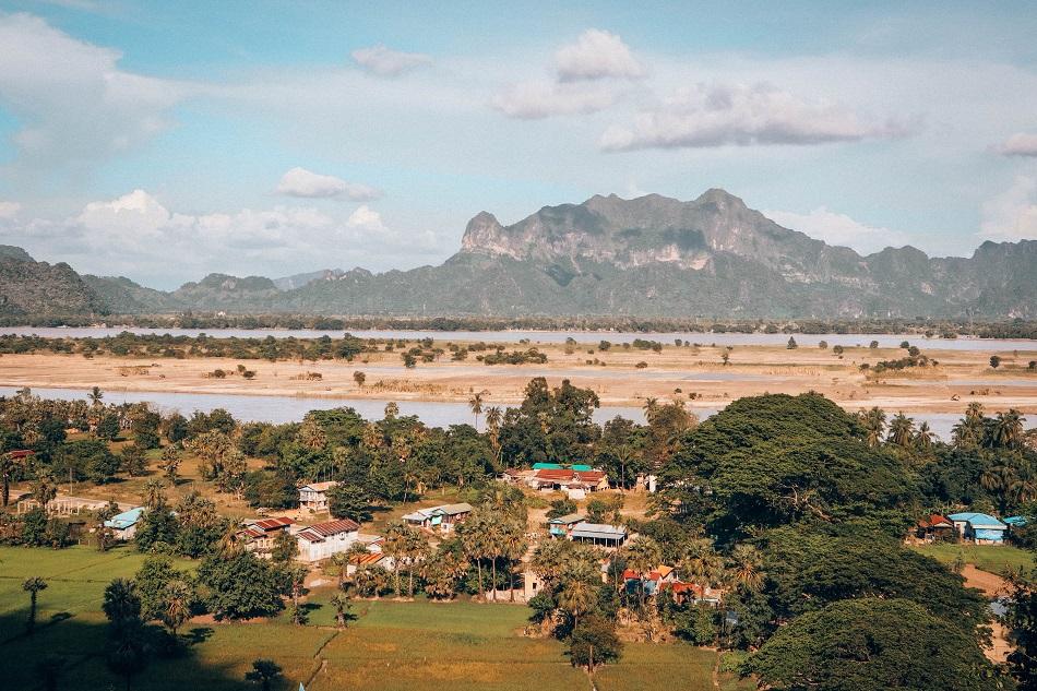 View over Hpa An - Myanmar hidden gem