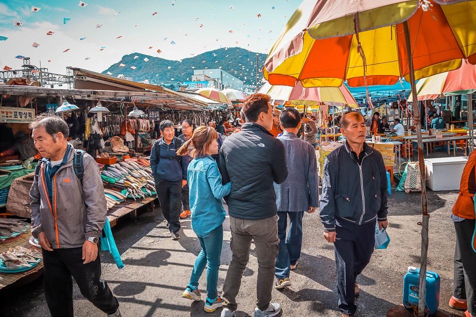 Busan Jagalchi Fish Market
