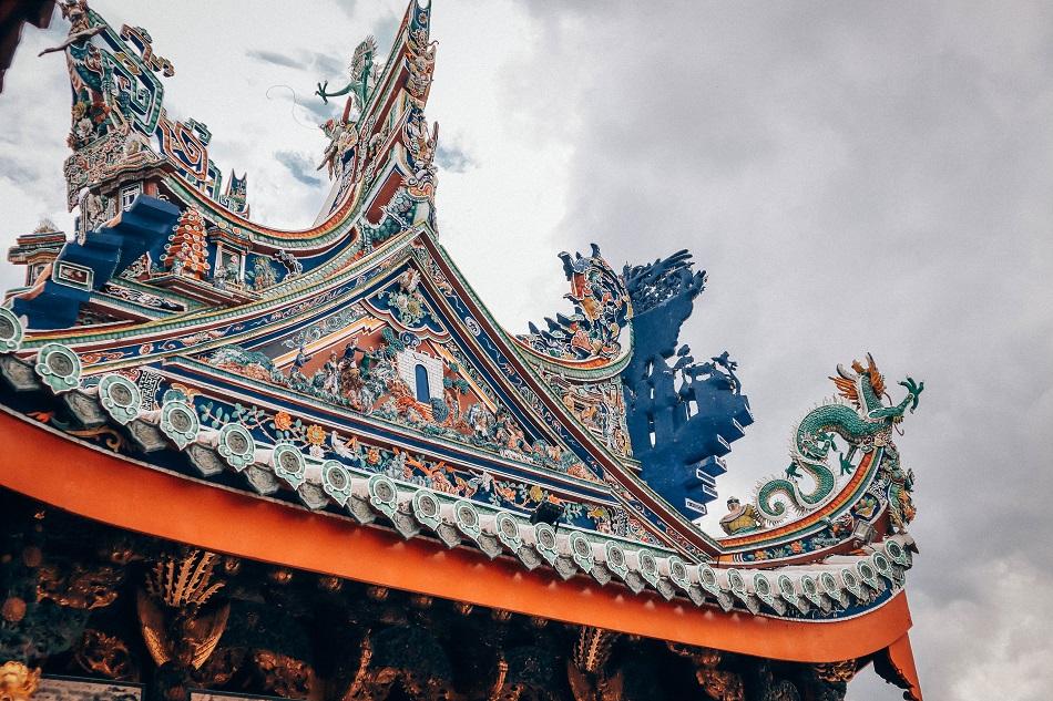 Khoo Kongsi Chinese temple clanhouse in George Town, Penang