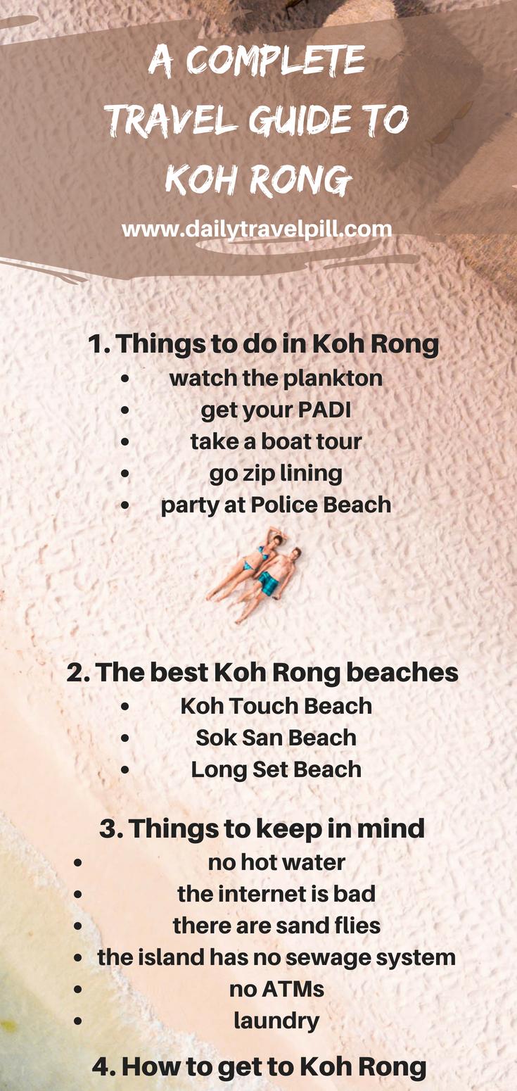 Koh Rong things to do and see