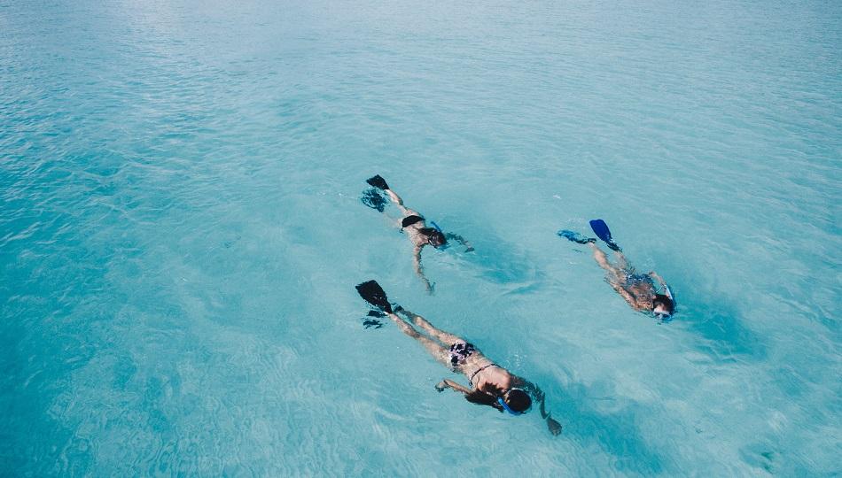 Silver Beach Koh Samui people snorkeling photgoraphy spot