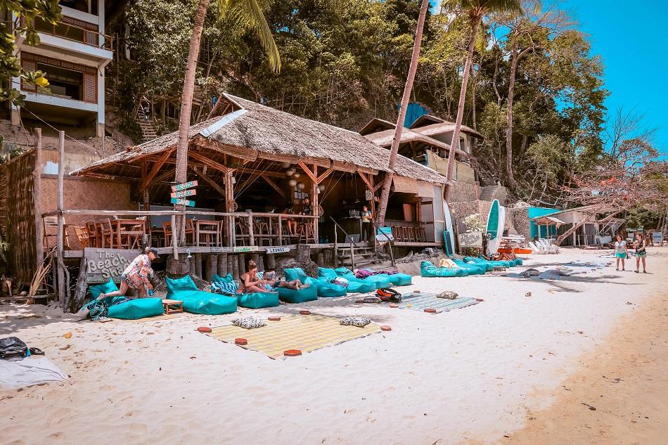 Las Cabanas Beach El Nido restaurant