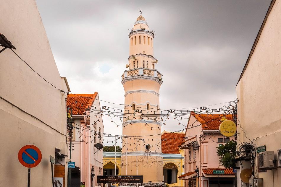Lebuh Aceh Mosque Penang George Town