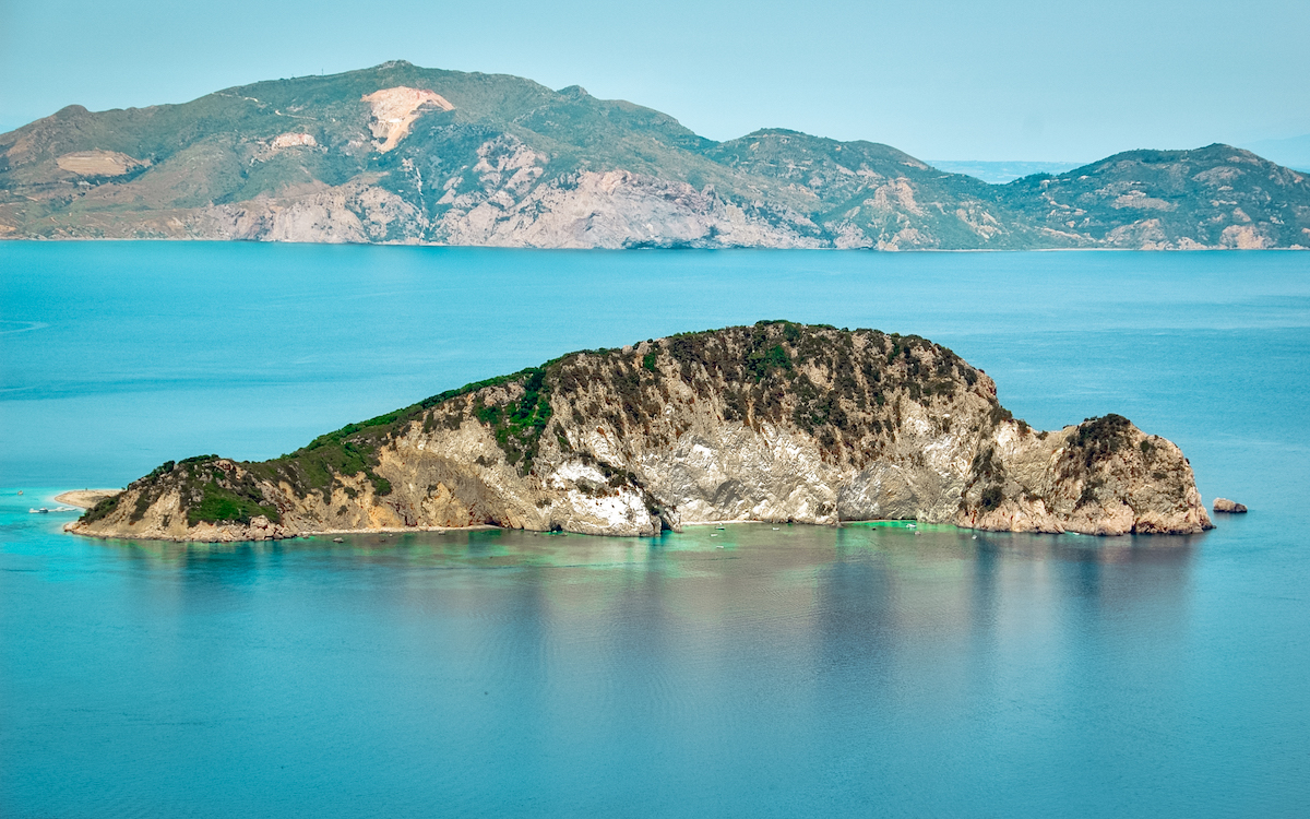 marathonisi Island zakynthos, turtle island zakynthos, zakynthos turtle snorkeling