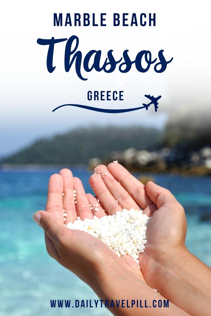 Marble Beach Thassos, Saliara Beach Thassos