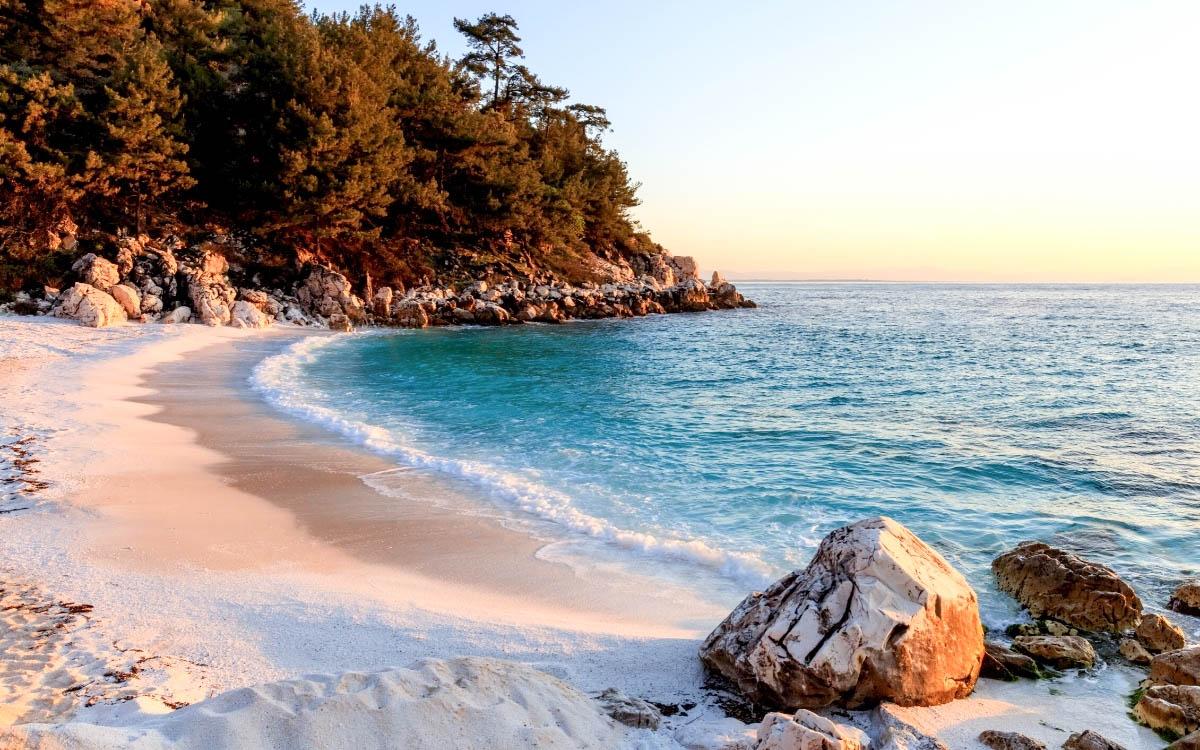 Marble Beach Thassos, Saliara Beach Thassos