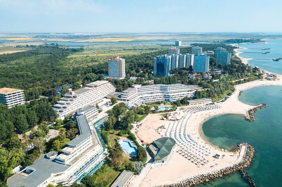Neptun Olimp aerial view Romania