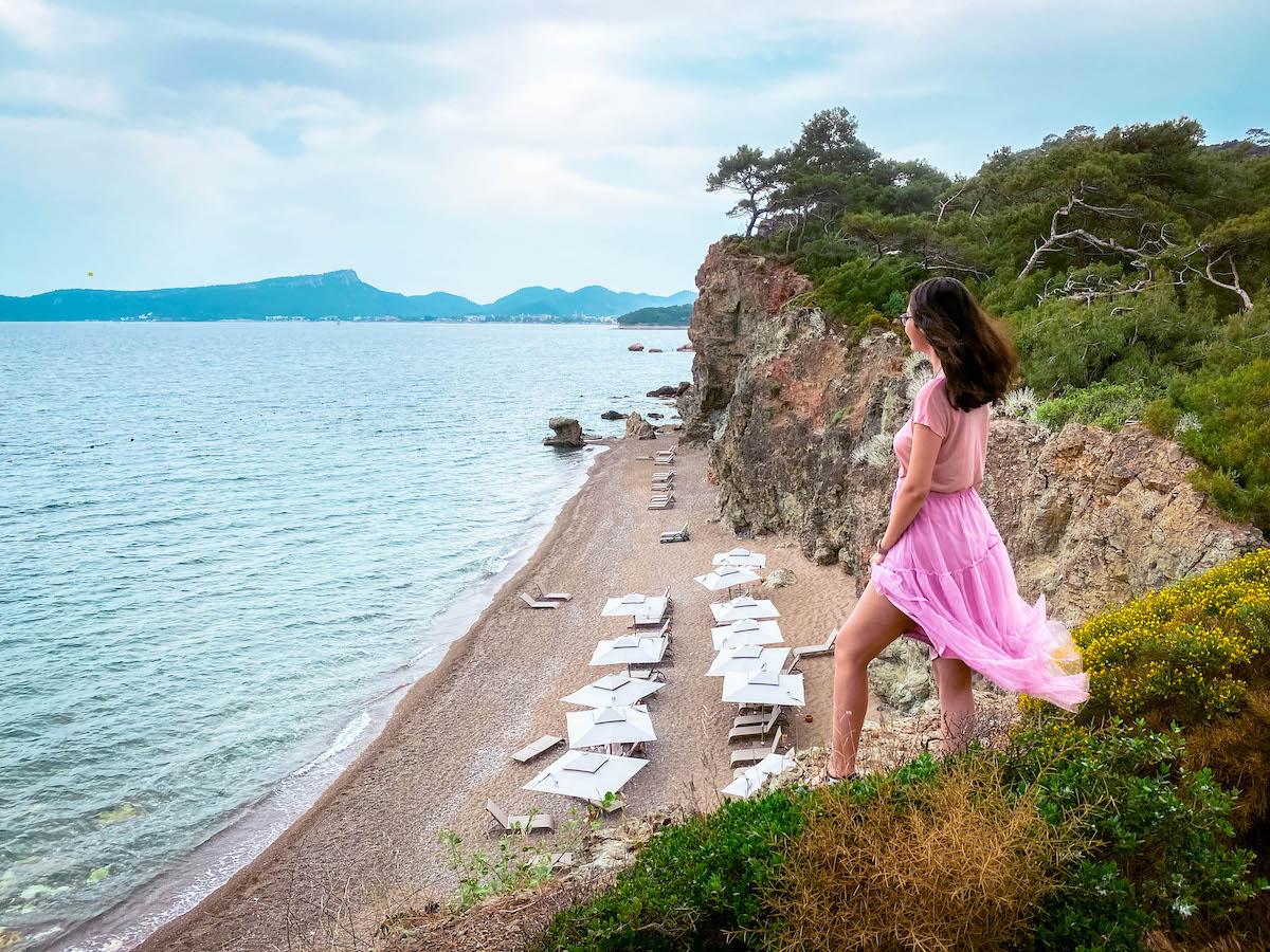 Ng Phaselis Bay Hotel Antalya cliff beach