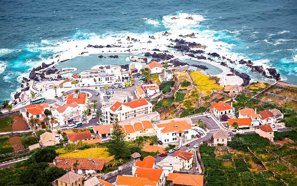 Porto Moniz pools Portugal
