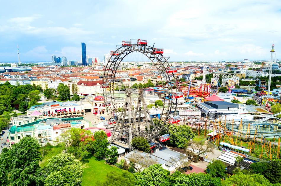 Prater Amusement Park Ferris Wheel