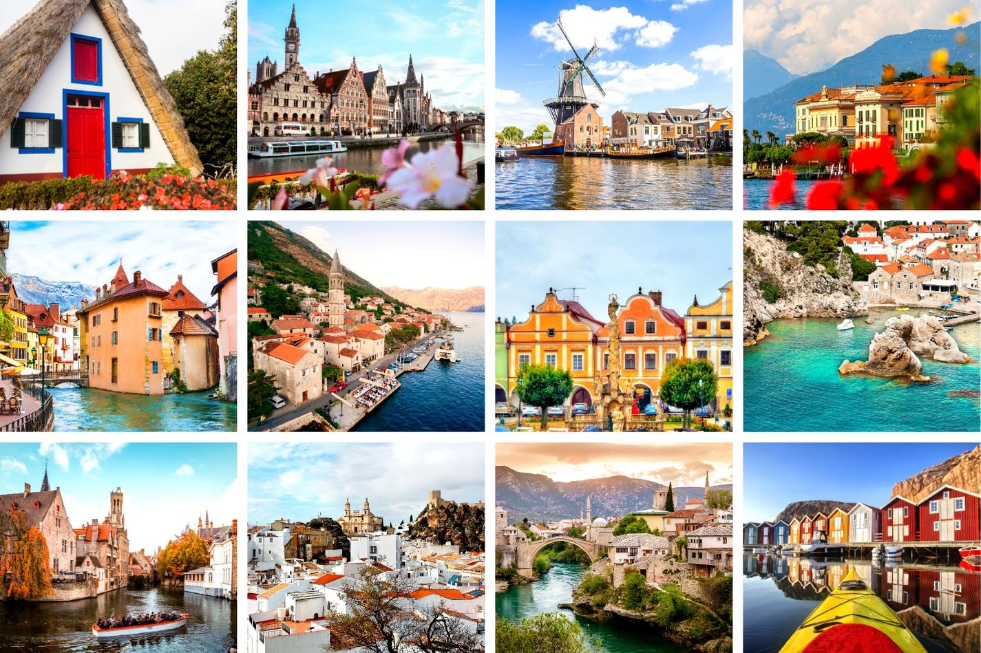 Best towns in Europe