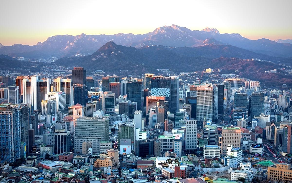Seoul in winter