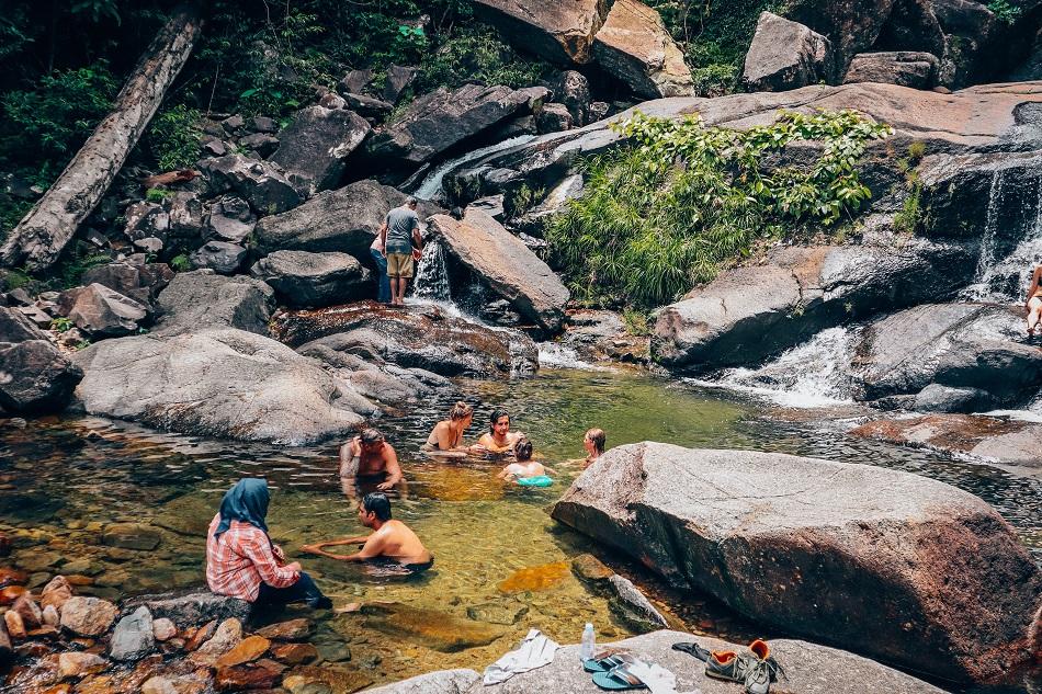 7 Wells Waterfall - Jalan Telaga Tujuh Langkawi
