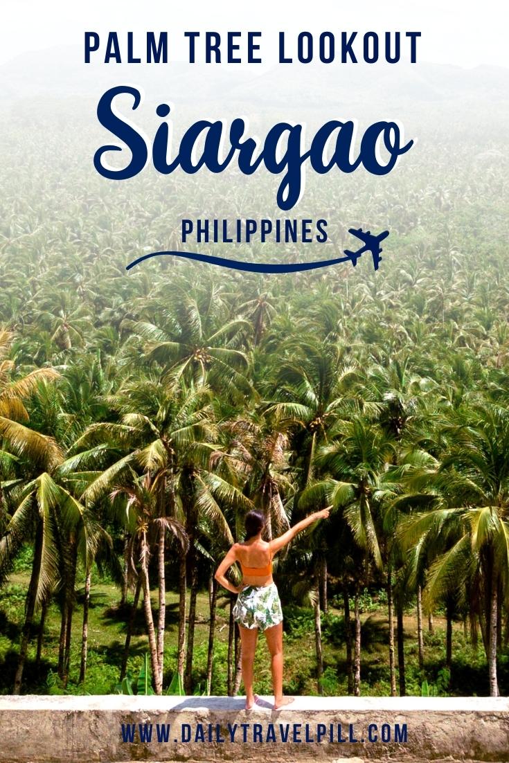 Siargao Palm Tree Lookout, Siargao Coconut Tree viewpoint, palm trees Siargao, Siargao coconut tree Lookout