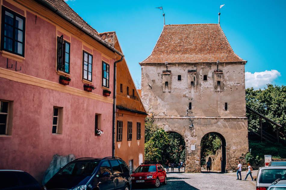 Tailors' Tower Sighisoara Fortress Romania