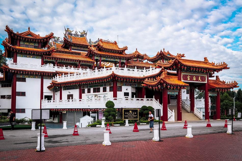 Thean Hou Temple, Luala Lumpur entrance exterior