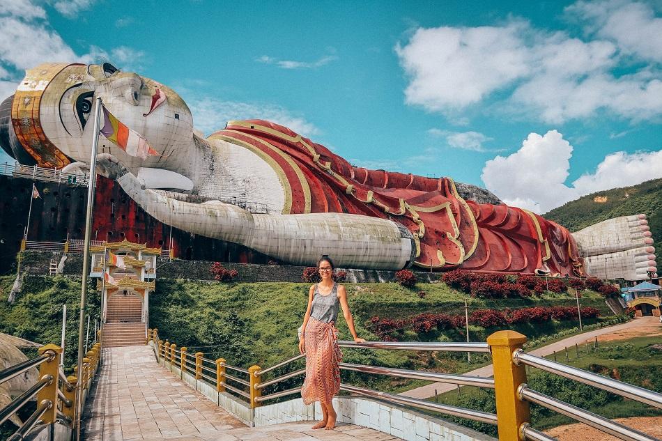 Biggest reclining Buddha in the world, Mawlamyine