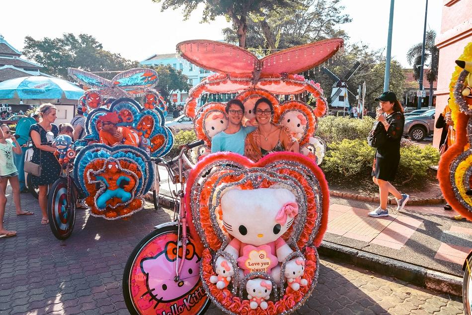 Trishaw in Melaka Malacca