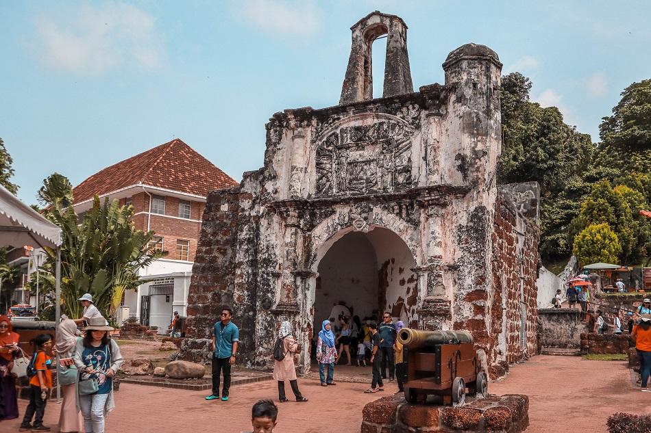 A’famosa Porta de Santiago Melaka Malacca