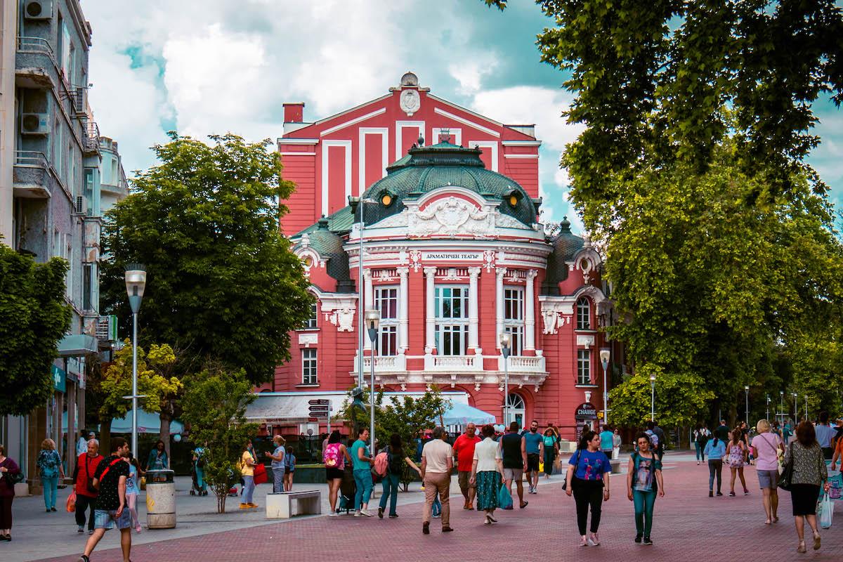 Varna Opera Theatre Red Building
