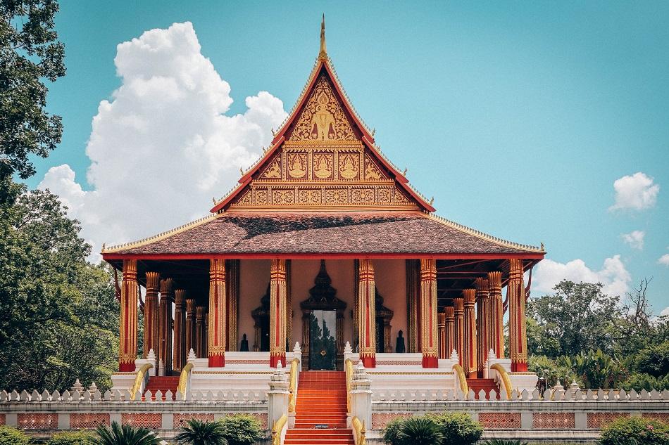 Wat Phra Kaew museum, Vientiane